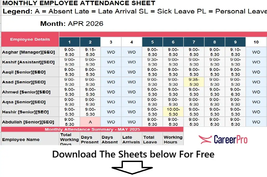 Download-Free-Attendance-Sheets-Templates-Career-Pro