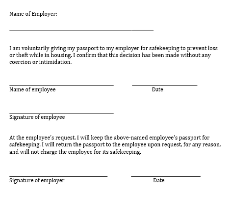 passport-handover-letter-to-employee-sample