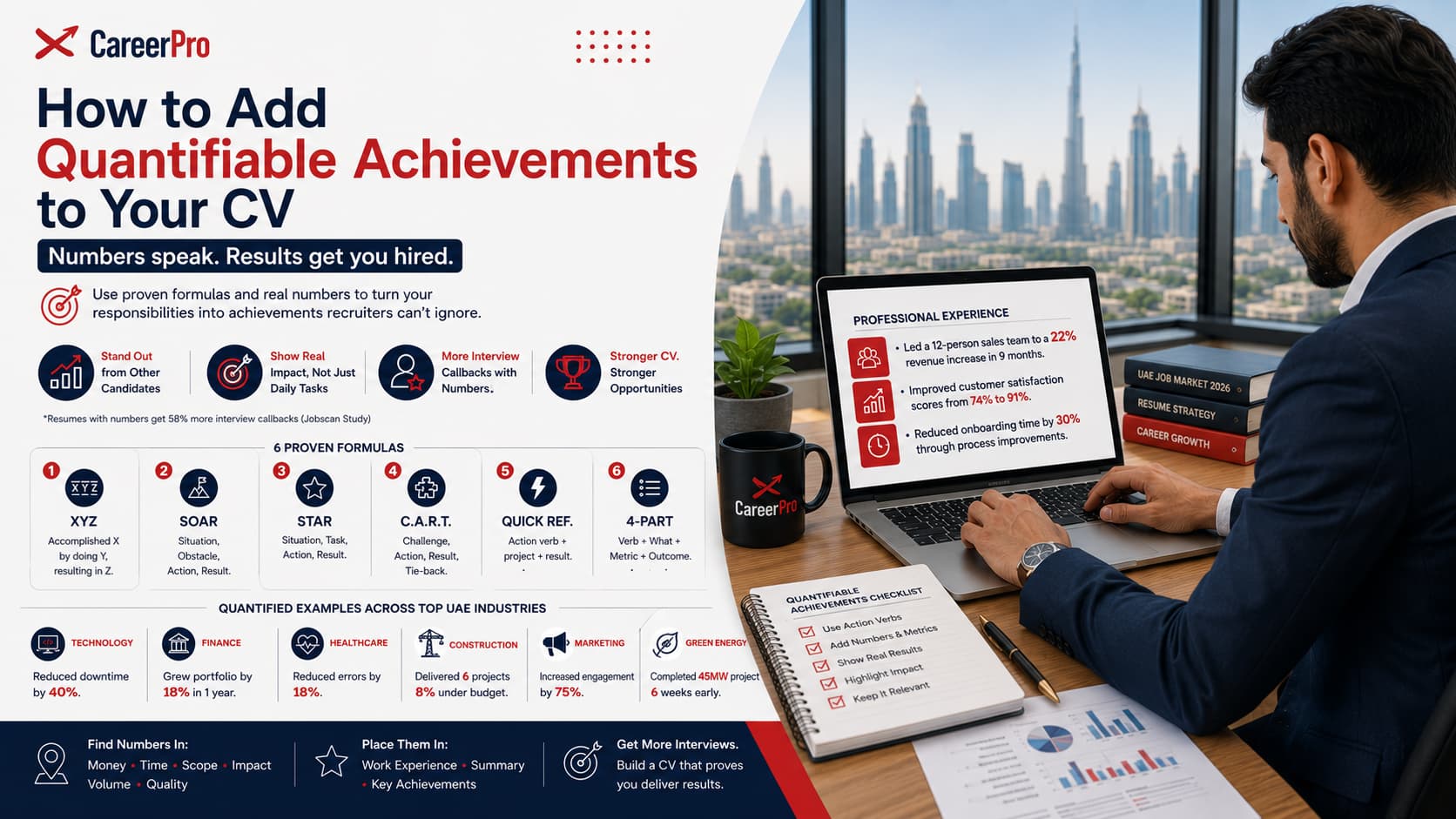 How to Add Quantifiable Achievements to Your CV