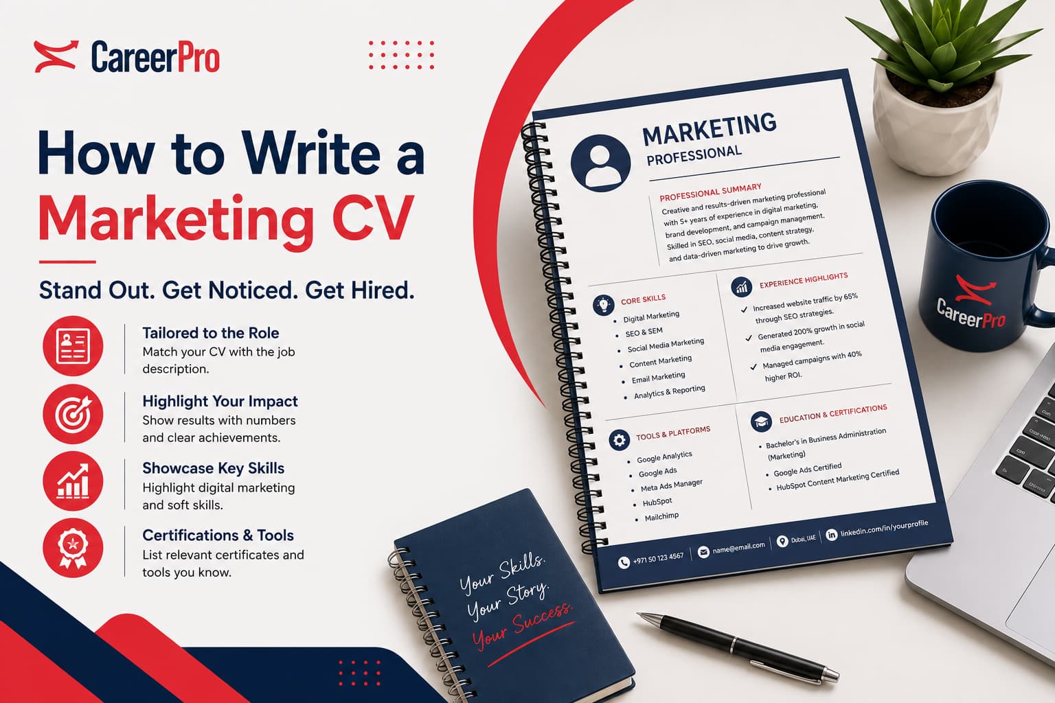 marketing CV UAE