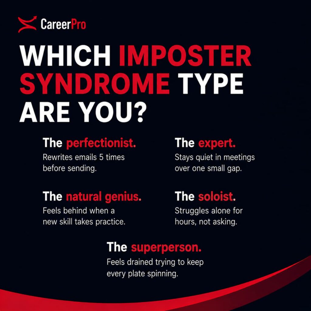 Five Types of Impostor Syndrome